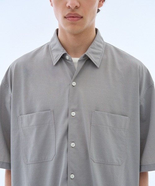 シャツ KANEMASA PHIL. / Nylon Balise SS Shirt メンズの画像