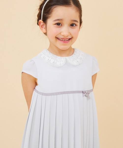 「CHOPIN」 半袖ワンピース 140cm パープル レディース_画像7