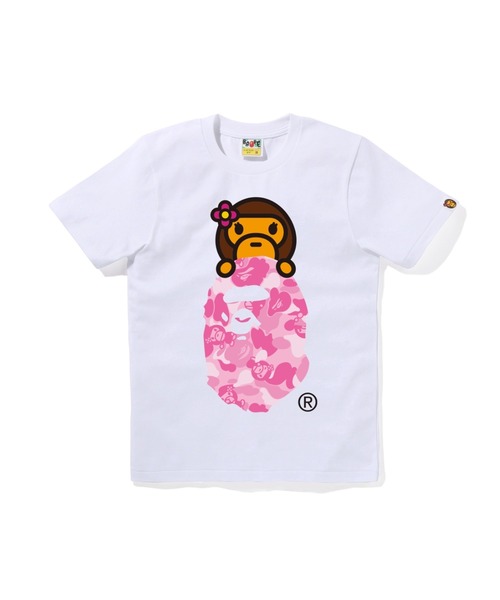 A BATHING APE（アベイシングエイプ） tシャツ 半袖 ABC LISA CAMO