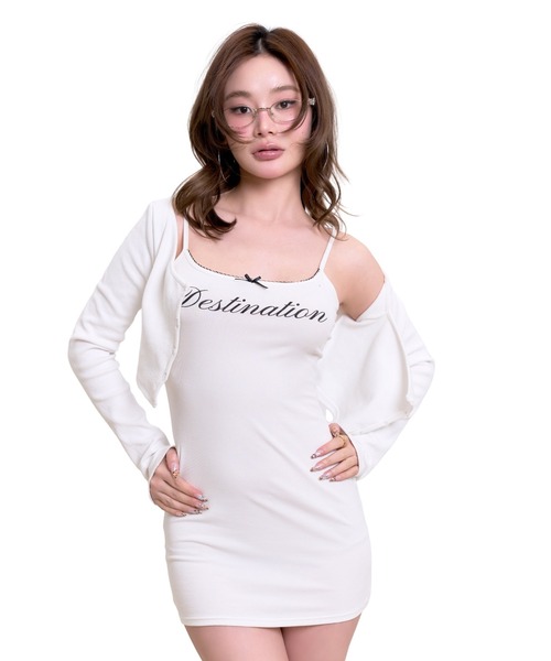 ANDWANG ワンピース Destination mini onepiece : ZOZOTOWN Yahoo!店