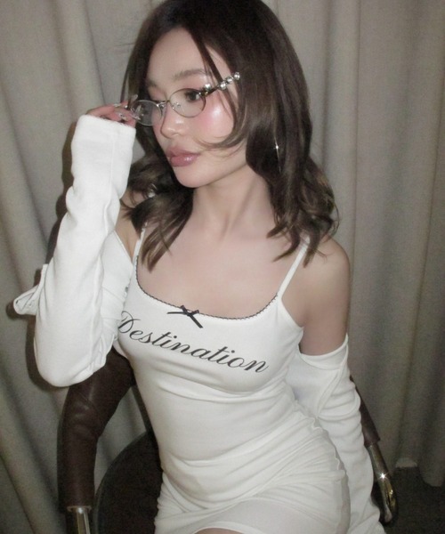 ANDWANG ワンピース Destination mini onepiece : ZOZOTOWN Yahoo!店