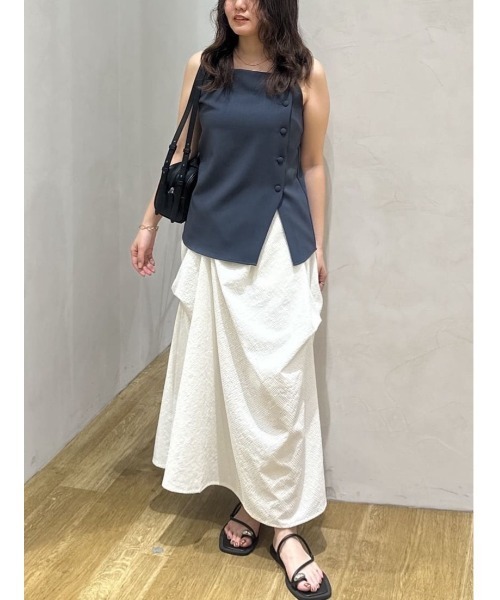 新品未使用　シアトル・マリナーズ　ベスト女性用 S STYLEMIXER（スタイルミキサー） ベスト ジレ マニッシュボタンベスト