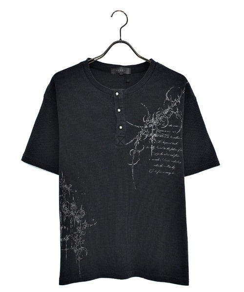 ヘンリーネック tシャツ 「RUDOL/ルドル」ピグメント加工ヘンリーネックTEE メンズ レディース | RUDOL | 17