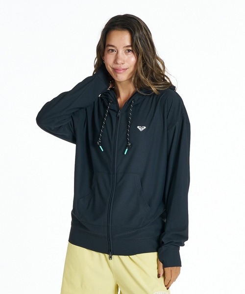ROXY（ロキシー） ラッシュガード ROXY DRYWELL HOODIE ジップラッシュ