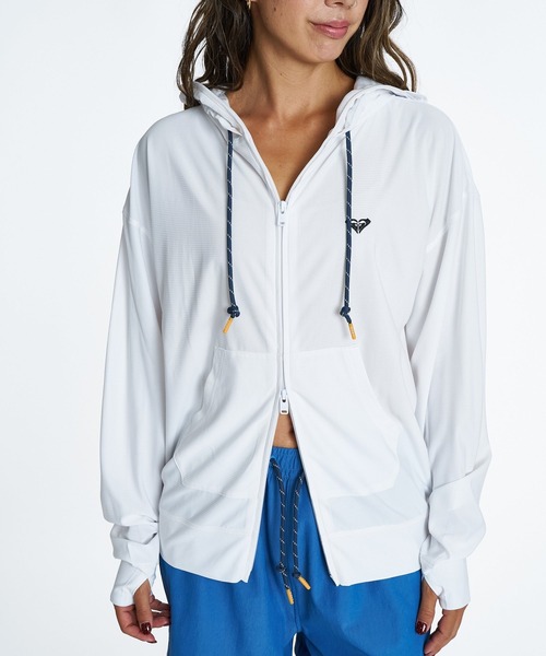 ROXY（ロキシー） ラッシュガード ROXY DRYWELL HOODIE ジップラッシュ
