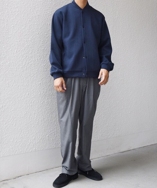 「SHIPS any」 カーディガン MEDIUM チャコールグレー メンズ_画像7