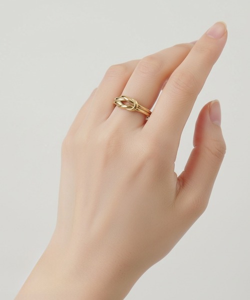 AMELIA 指輪 リング ノットリング レディース メンズ : ZOZOTOWN Yahoo