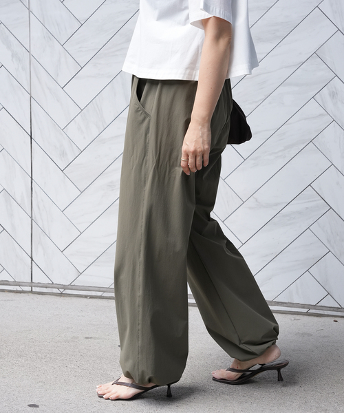 CELERI スラックス パンツ パラシュート パンツ レディース : ZOZOTOWN