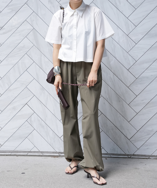 CELERI スラックス パンツ パラシュート パンツ レディース : ZOZOTOWN