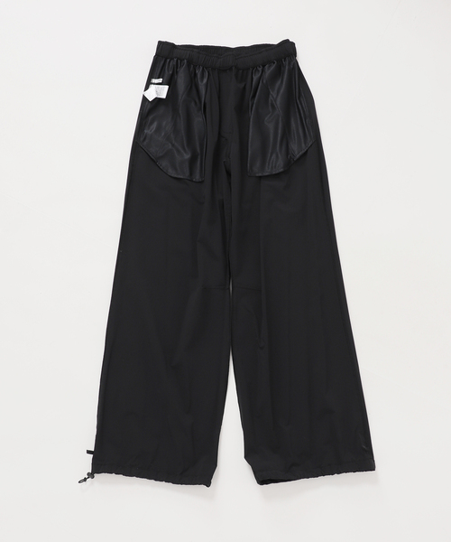 Deuxieme Classe 【CELERI】パラシュートパンツ　24ss 黒 CELERI スラックス パンツ パラシュート パンツ レディース : ZOZOTOWN