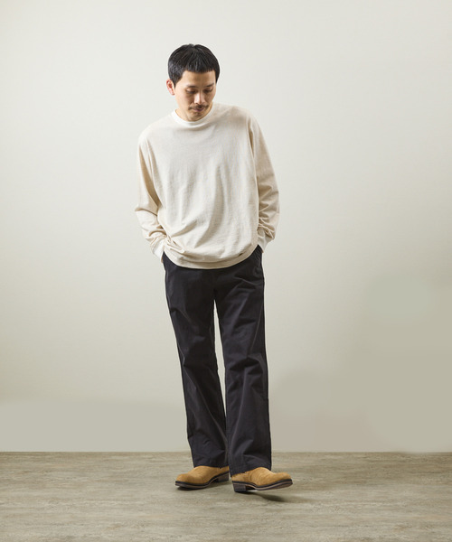 「And A」 チノパンツ SMALL ベージュ メンズ_画像3