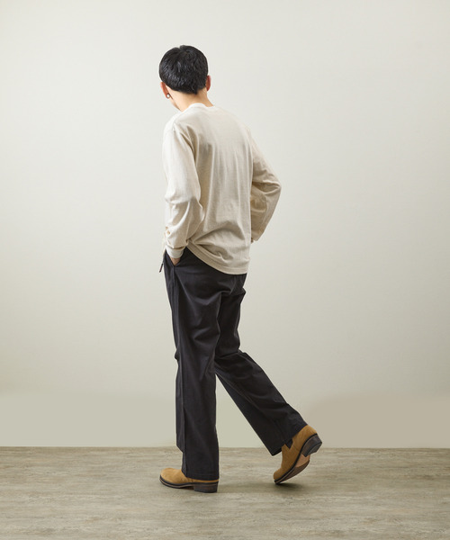 「And A」 チノパンツ SMALL ベージュ メンズ_画像4