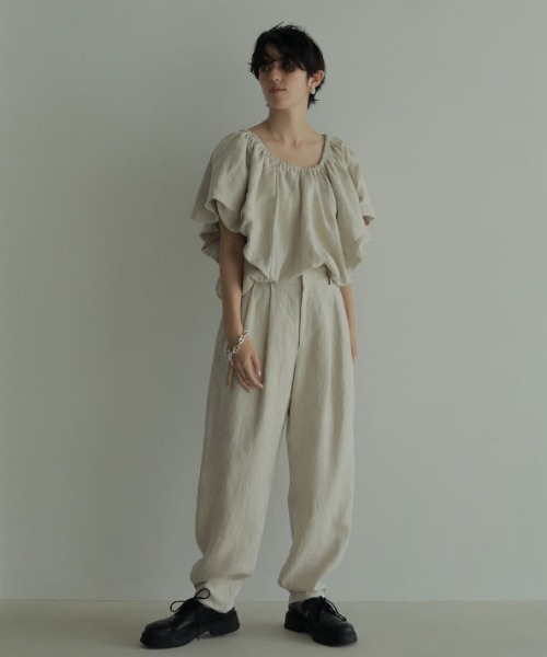 「ETRE TOKYO」 パンツ S ベージュ レディース_画像3
