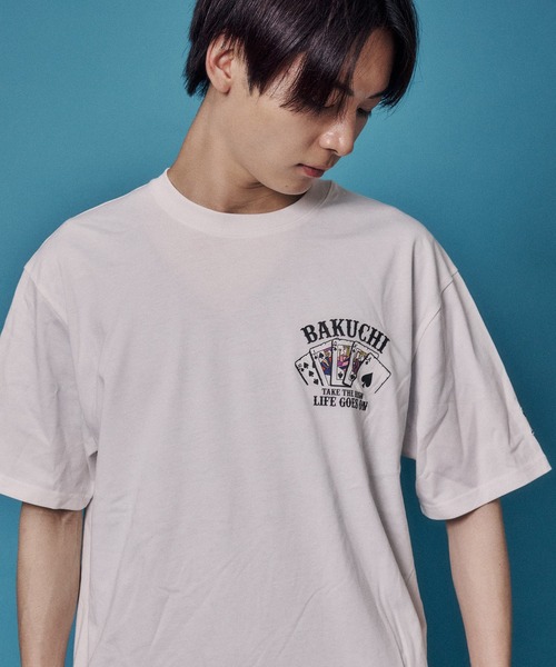 JACKROSE（ジャックローズ） tシャツ BAKUCHI ポーカー TEE メンズ