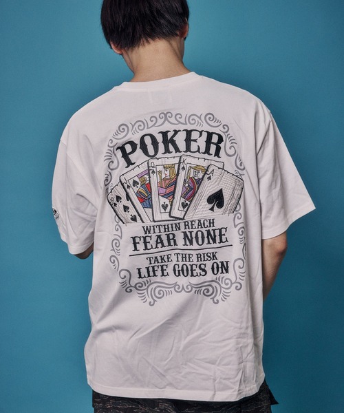JACKROSE（ジャックローズ） tシャツ BAKUCHI ポーカー TEE メンズ