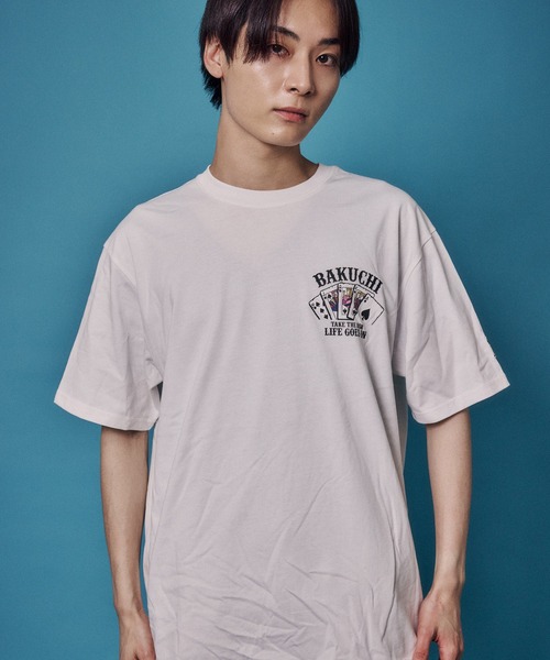 JACKROSE（ジャックローズ） tシャツ BAKUCHI ポーカー TEE メンズ