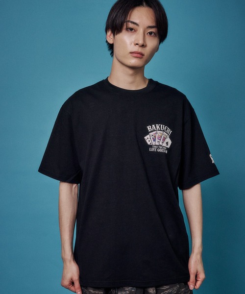 JACKROSE（ジャックローズ） tシャツ BAKUCHI ポーカー TEE メンズ