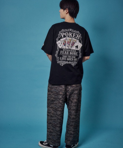 JACKROSE（ジャックローズ） tシャツ BAKUCHI ポーカー TEE メンズ