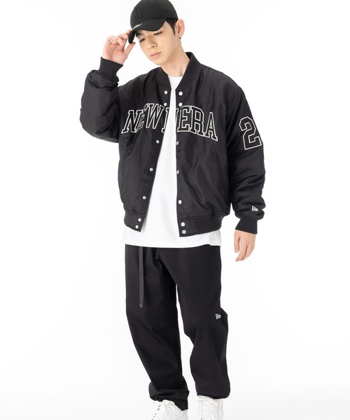 NEW ERA（ニューエラ） スタジャン バーシティージャケット ナイロン