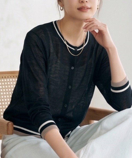Belta attrice（ベルタアトリーチェ） カーディガン 夏 ノルマンディー