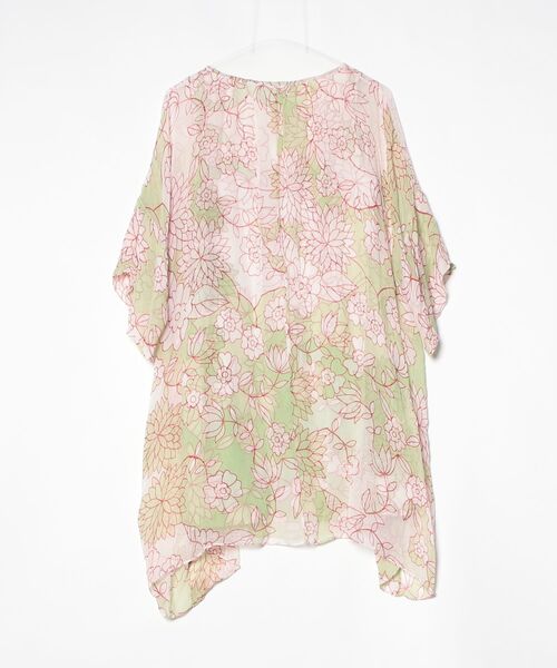 「DIANE von FURSTENBERG」 7分袖ワンピース - グリーン レディース_画像2