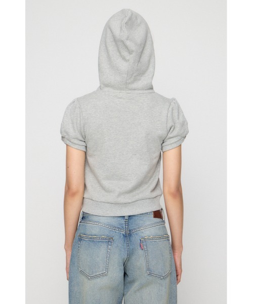 LAGUA GEM（ラグアジェム） パーカー PUFF SLEEVE ZIP トップス