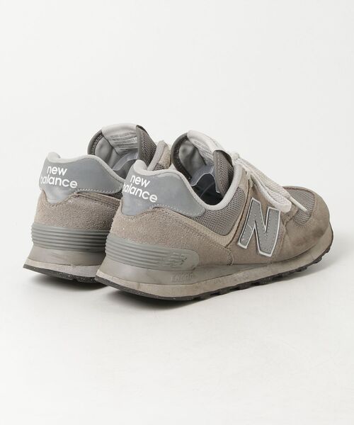「New Balance」 ローカットスニーカー 24.5cm グレー レディース_画像2