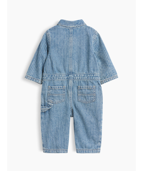 GAP（ギャップ） ベビー服 ロンパース デニム ストライプ