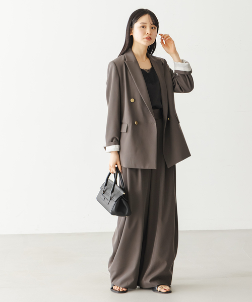 「NOBLE」 パンツ 40 ホワイト レディース_画像10