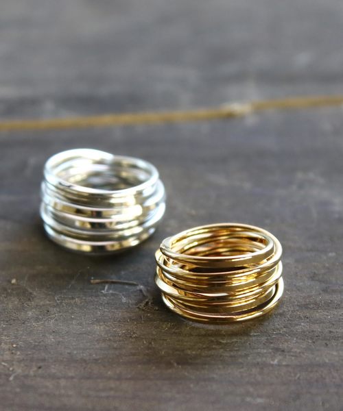 YArKA 指輪 リング 「YArKA/ヤーカ」silver925 coil design ring
