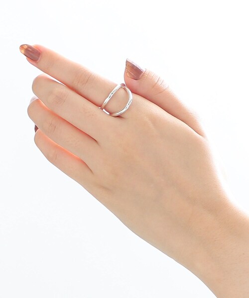 COCOSHNIK（ココシュニック） 指輪 リング シルバー ラインリング