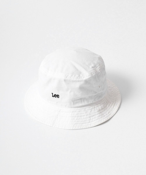 1*8様 70s Lee バケットハット ホワイト Lee（リー） 帽子 ハット Lee COLOR BUCKET OG COTTON カラー バケット