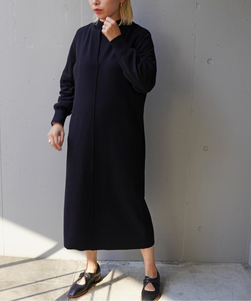 ニット セーター DROIT BELLO（ドロイトベロ）ニットレイヤードワンピース レディース DROIT BELLO ニット セーター BELLO（ドロイトベロ）ニット