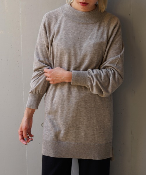 ニット セーター DROIT BELLO（ドロイトベロ）ニットレイヤードワンピース レディース DROIT BELLO ニット セーター BELLO（ドロイトベロ）ニット