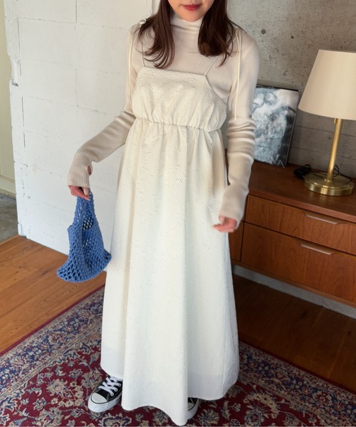 Emily様 EPIMI E'PIMMY（エピミエピミー） ワンピース ふくれジャガード