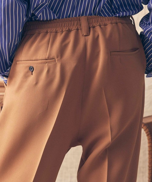 MAISON SPECIAL スラックス 「ユニセックスアイテム」モランナ