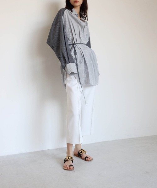 パンツ Dress tuck PT RIM.ARK（リムアーク）の「Dress tuck PT ドレスタックパンツ
