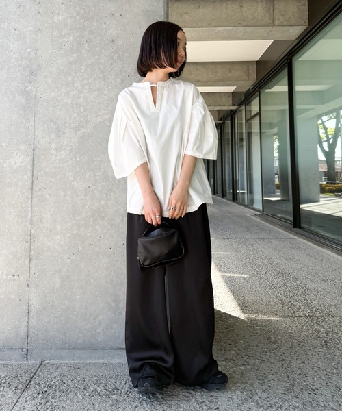 IENA ボリュームスリーブスモックブラウス　美品 IENA - IENA ボリュームスリーブ スモック ブラウスの通販 by リンチー