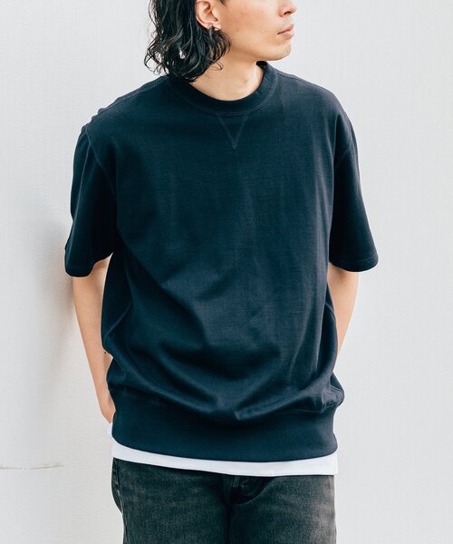 【新品】LOOPWEELER ループウィラー　エクストラライトスウェットTシャツ BEAMS PLUS（ビームス プラス）【別注】LOOPWHEELER / Extra