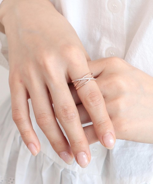 Three Four Time（スリーフォータイム） 指輪 リング レンヅメクロス