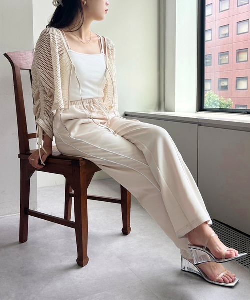 one after another NICE CLAUP スウェットラインパンツ : ZOZOTOWN