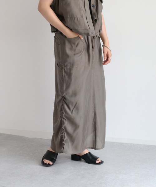 cepo スカート シアードロストスカート セットアップ可能 レディース  