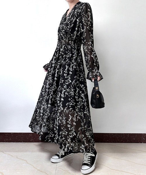 ketty ビジュー フリル ノースリーブ シフォンワンピース N19 ketty ビジュー フリル ノースリーブ シフォンワンピース N19