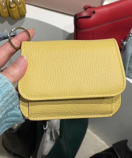 二つ折り財布 コンパクトウォレット DAY CLOSET ミニ 二つ折り 二つ折り財布 財布 「カード収納最大10枚