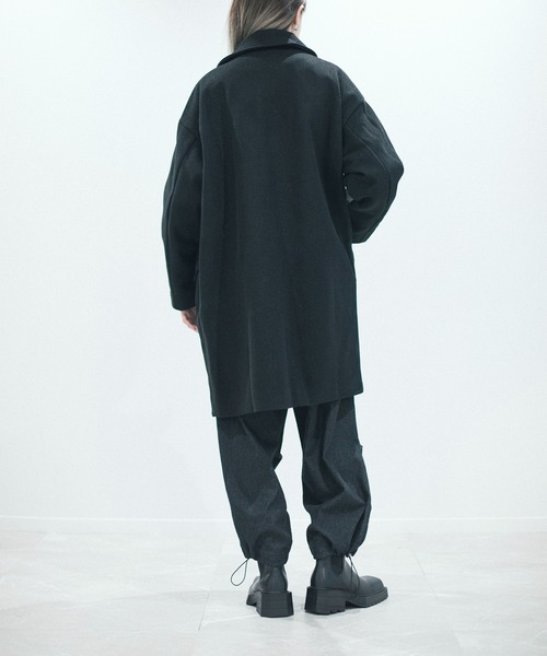 ATO チェスターコート コート STAND COLLAR COAT メンズ