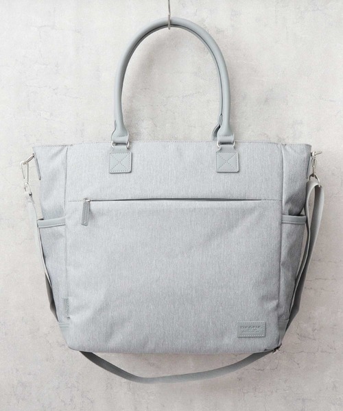 YAKPAK（ヤックパック） トートバッグ 撥水加工 2WAY 杢調ポリエステル