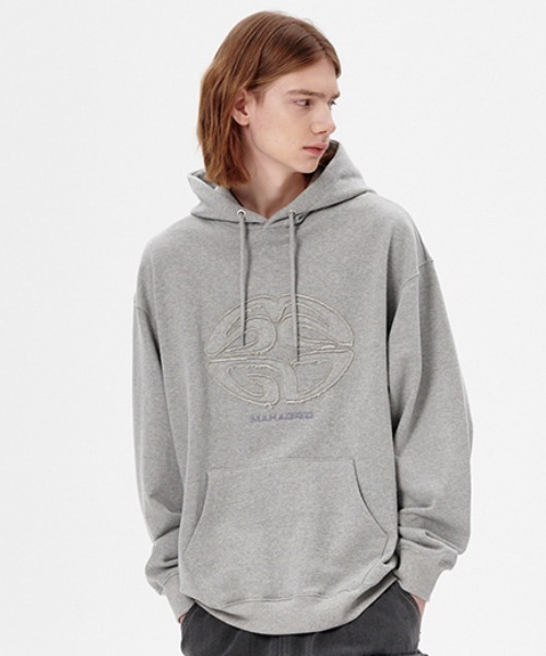 MAHAGRID パーカー 「mahagrid/マハグリッド」RAW CUT HOODIE 