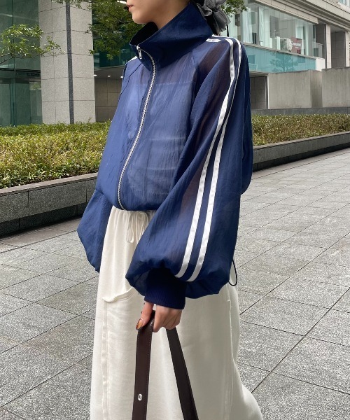 AIC. ブルゾン アウター ダブルラインシアーブルゾン レディース