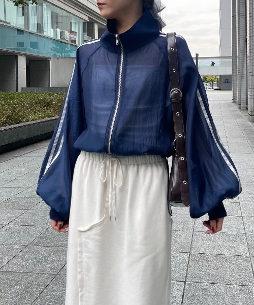 AIC アウター AIC. ブルゾン アウター ダブルラインシアーブルゾン レディース