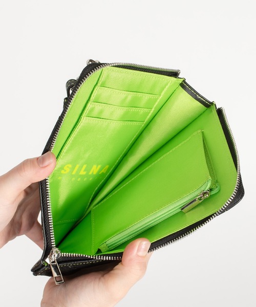 SILNA minacolo ショルダーバッグ バッグ 縦型スマホポシェット ミニ 